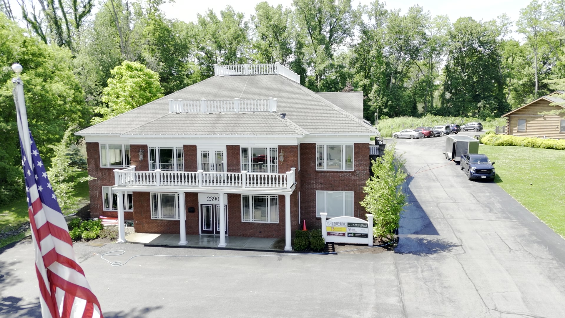 Before commercial soft washing Capital Region NY